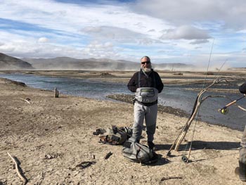 Tim Flagler in Patagonia